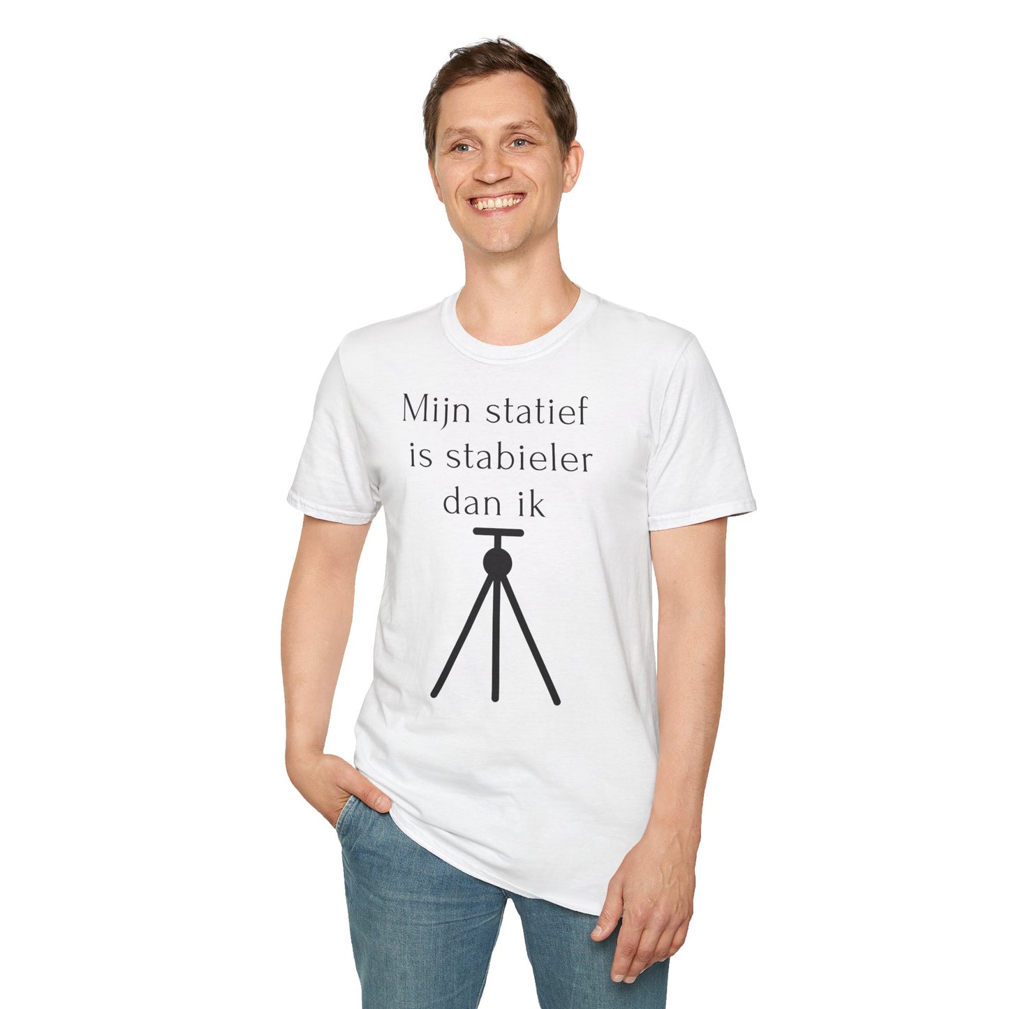 t-shirt π "Mijn Statief Is Stabieler Dan Ik πΈ