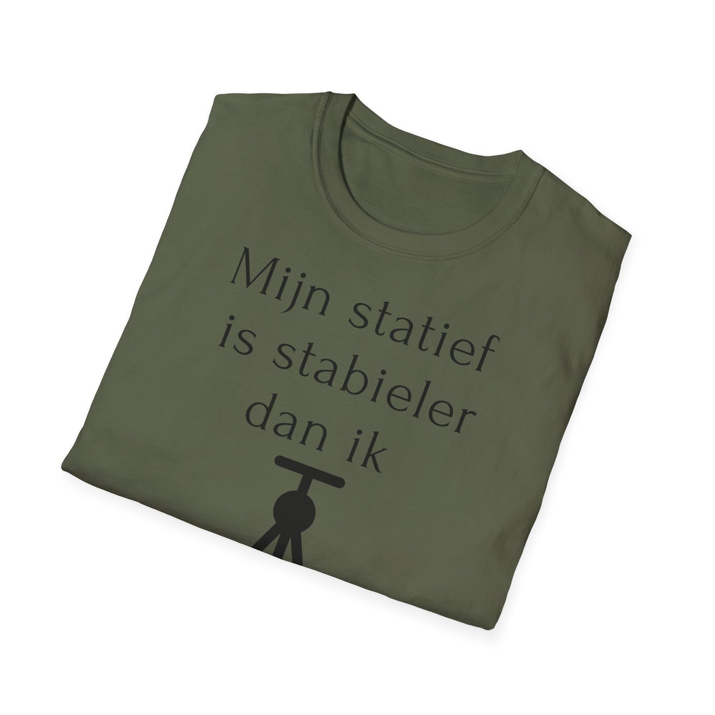t-shirt 😂 "Mijn Statief Is Stabieler Dan Ik  📸