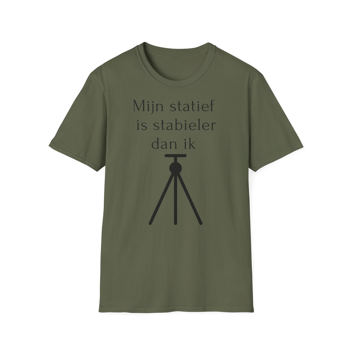 t-shirt 😂 "Mijn Statief Is Stabieler Dan Ik  📸