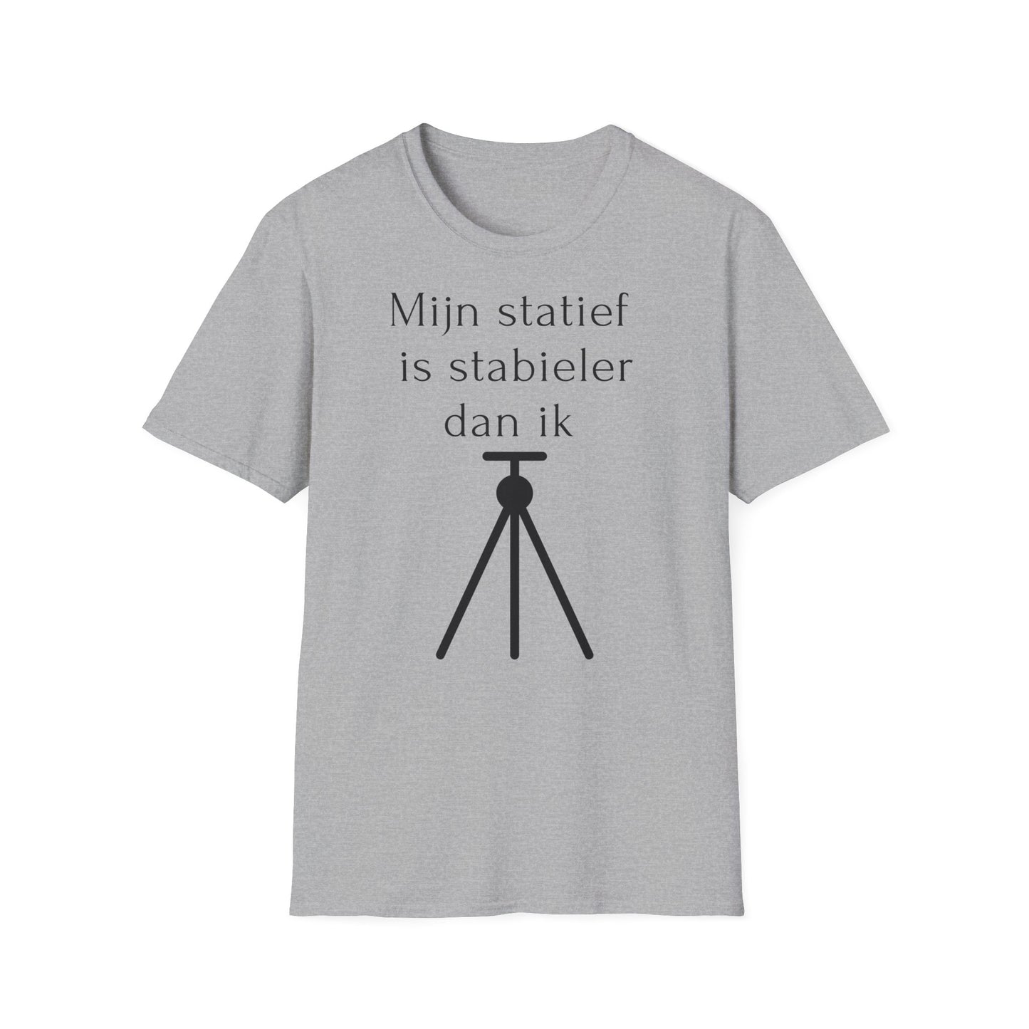 t-shirt 😂 "Mijn Statief Is Stabieler Dan Ik  📸