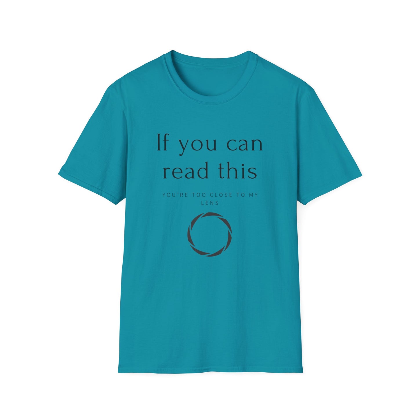 📸 "If You Can Read This, You’re Too Close to My Lens – Het T-shirt voor Fotografen met Humor!" 😄