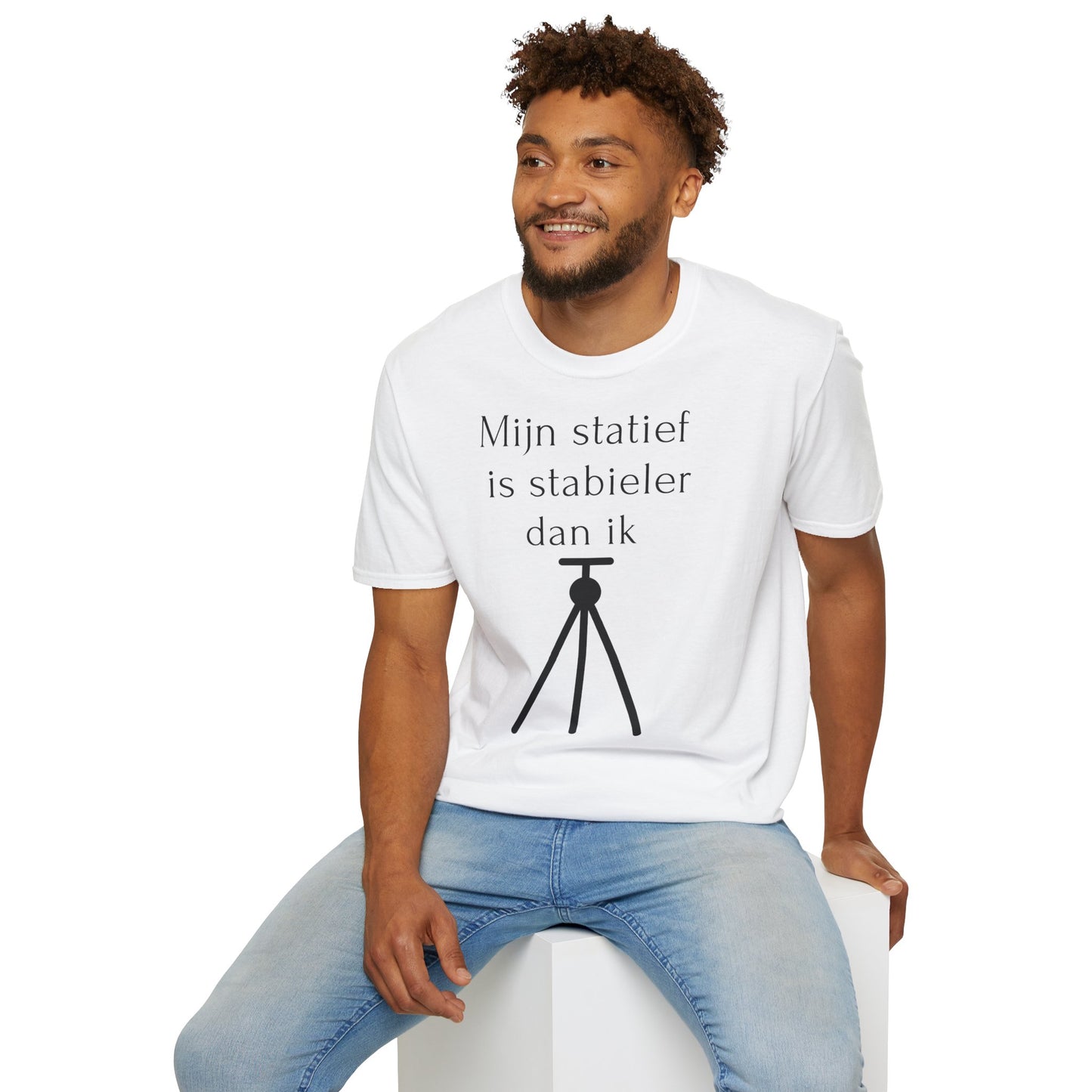 t-shirt 😂 "Mijn Statief Is Stabieler Dan Ik  📸